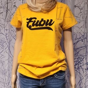 Yellow Fubu T-Shirt [ Large ]